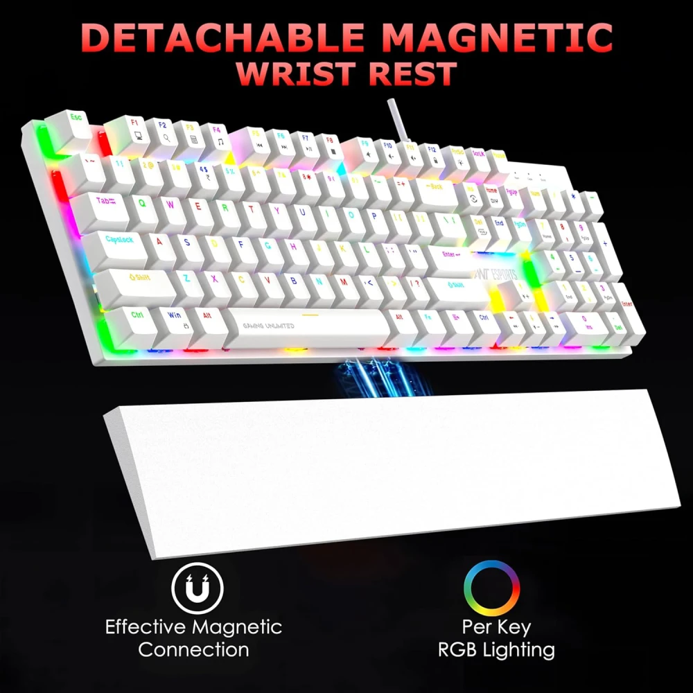 Ant Esports USB Mechanical Gaming Keyboard MK4100 RGB view 6